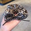 Leopard Print Scrunchie – Bow Style - Video Same Style IG003