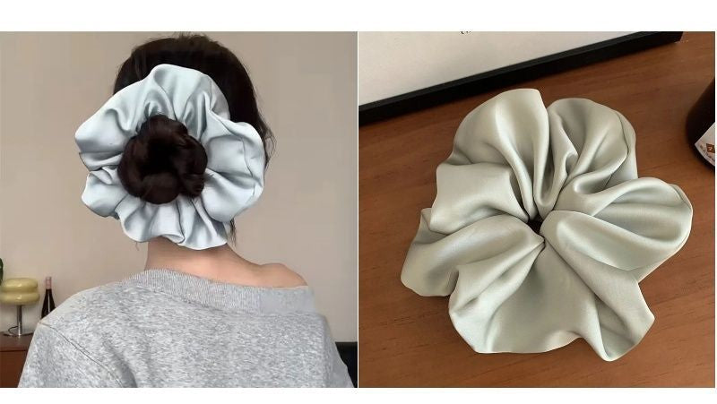 Satin-Haargummi – Hohe Elastizität – Dutt-Haarband – IGB019