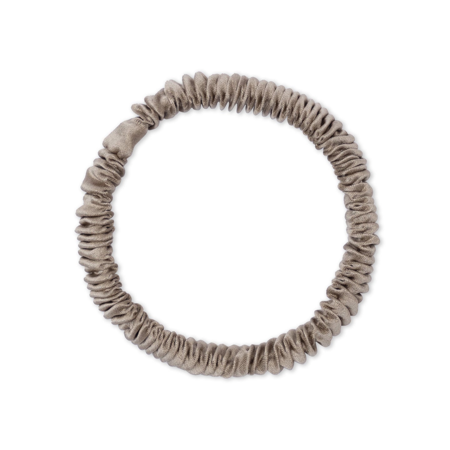 Multi - colored 100% silk scrunchies-21