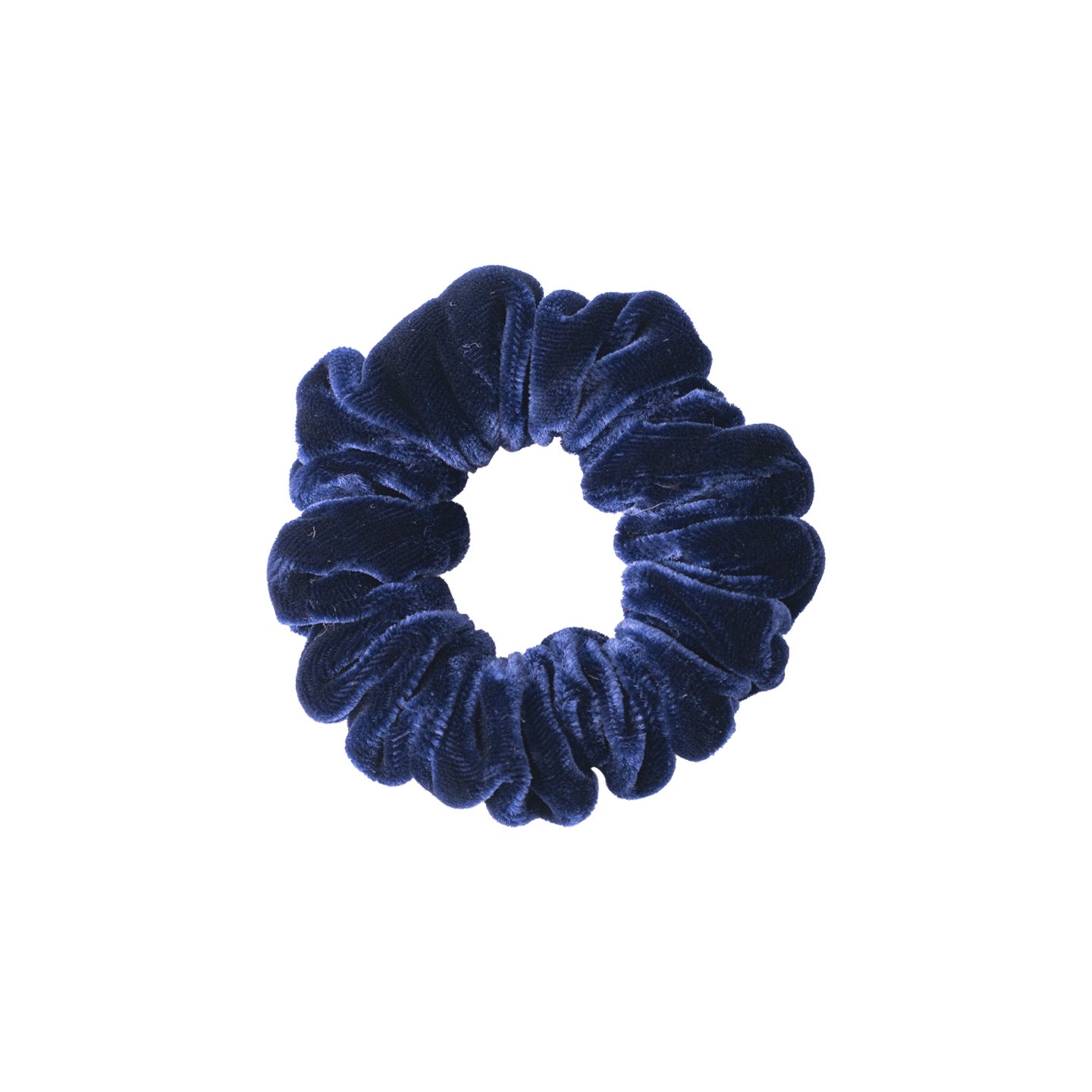 Black, Navy, and Gold 100% Silk Scrunchies-7