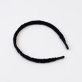 Light blue, pink, gray, and black 100% silk scrunchies-6