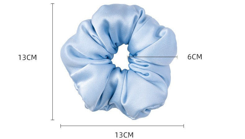 100% Silk Scrunchie - Elegant Solid Colors