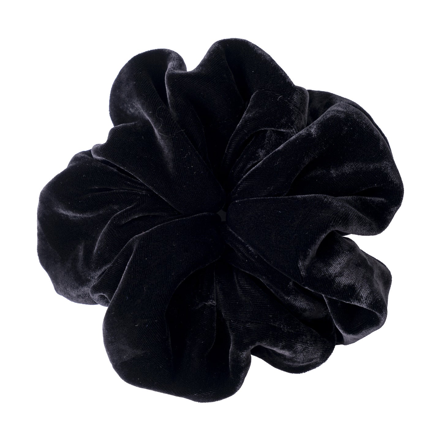 Black, Navy, and Gold 100% Silk Scrunchies-15