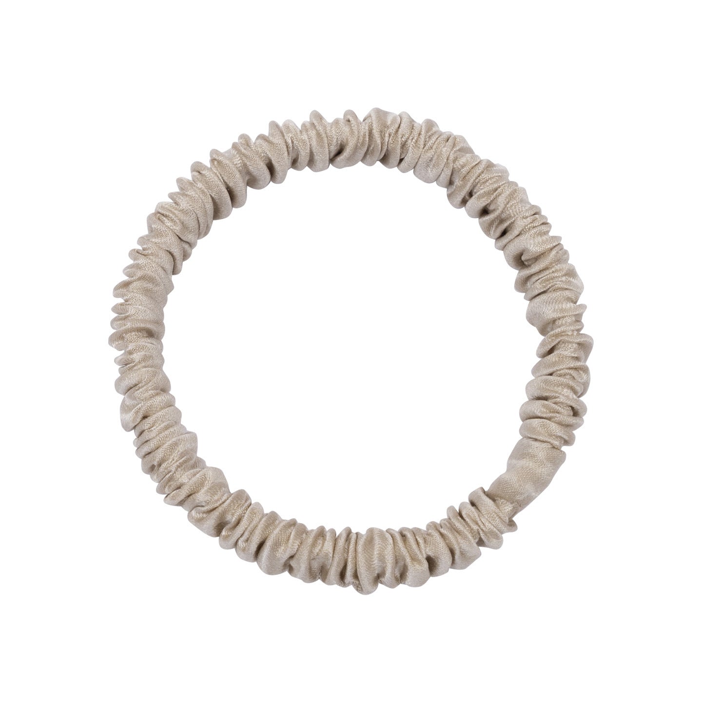 Beige, light blue, pale yellow, off - white, mint green, and red 100% silk scrunchies-12