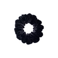 Black, Navy, and Gold 100% Silk Scrunchies-6