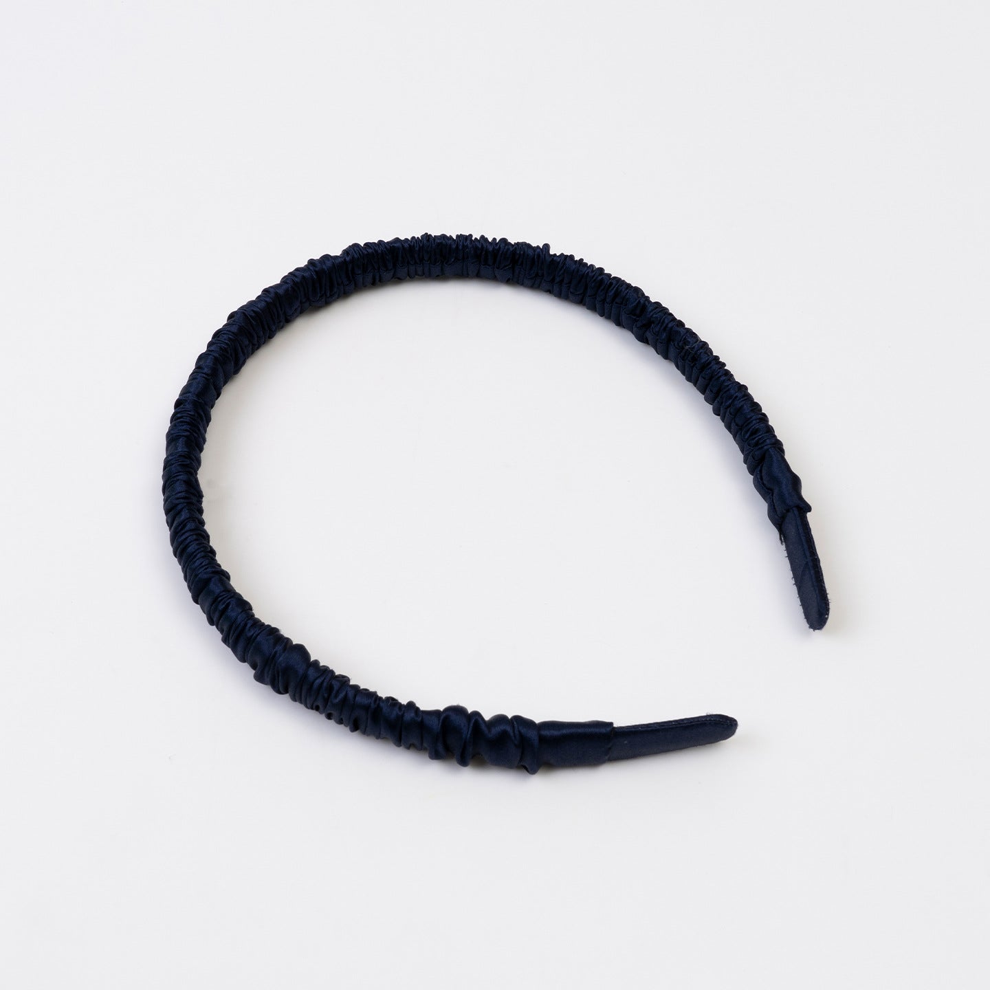 Light blue, pink, gray, and black 100% silk scrunchies-14