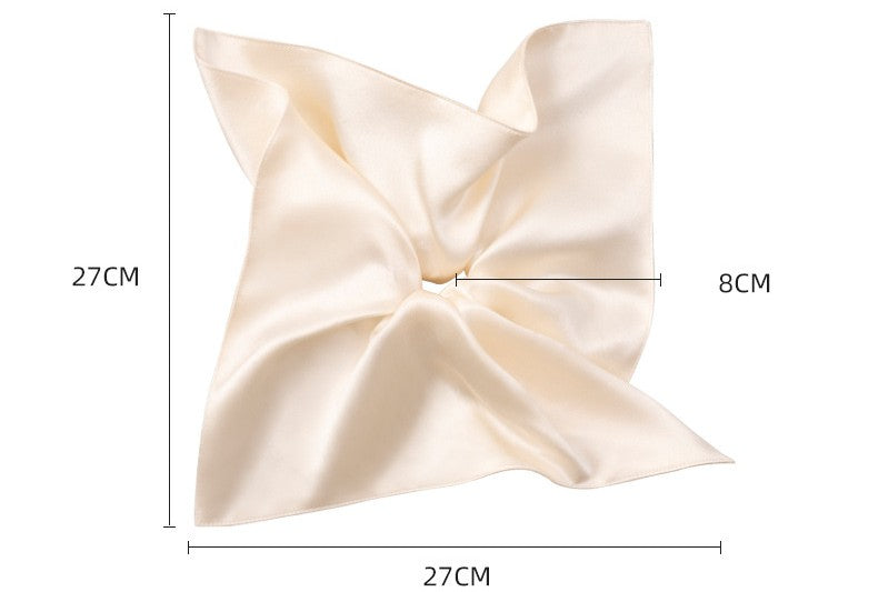 100% Silk Scrunchie - Sheer Elegance for Your Hair