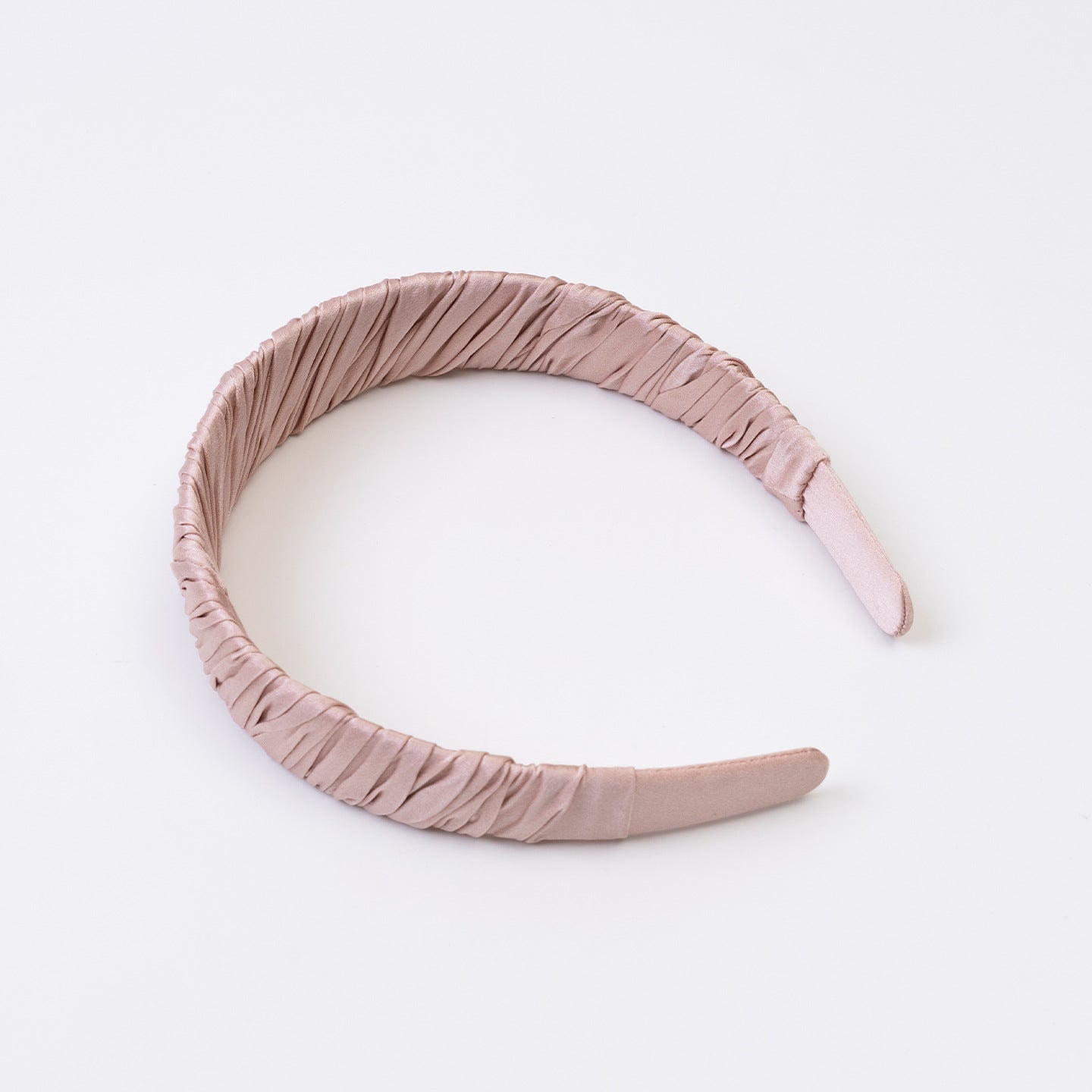 Burgundy and beige 100% silk headbands-8