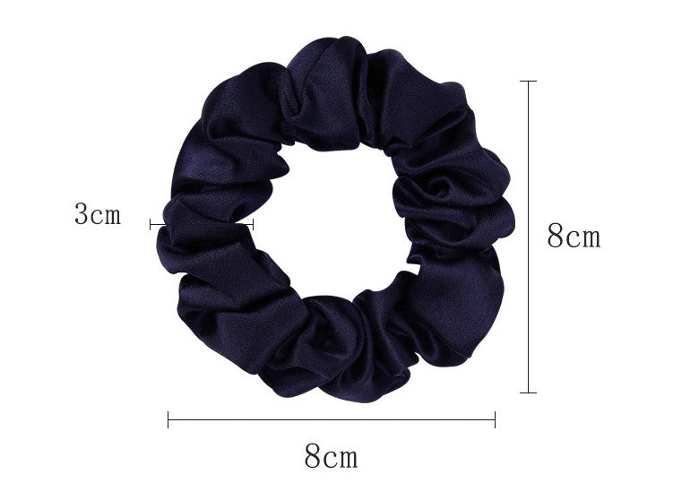 3CM Wide 100% Silk Scrunchie - Elegant Lilac