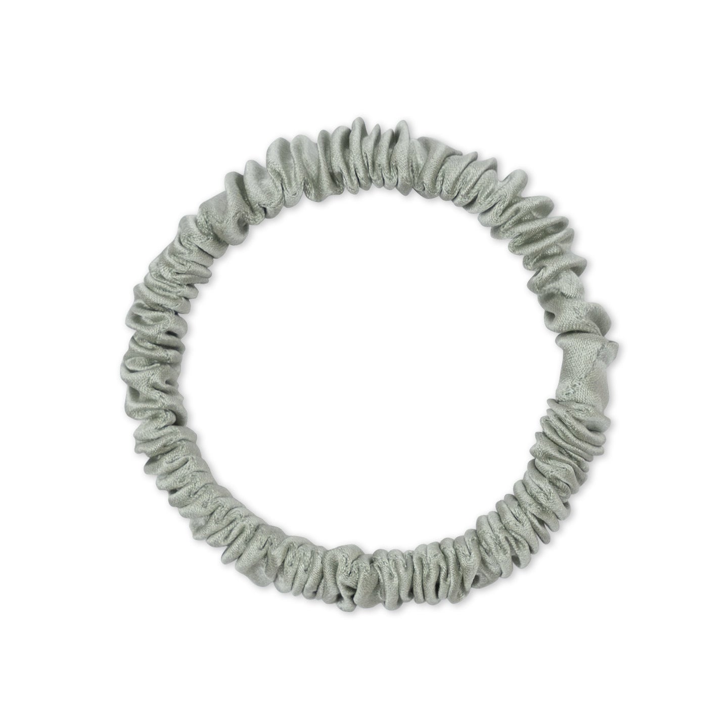 Multi - colored 100% silk scrunchies-15
