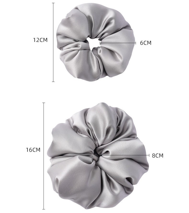 100% Silk Scrunchie - Chic and Luxurious Hair Accessory