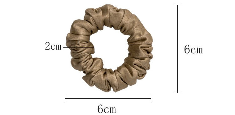 100% Silk Scrunchie - Elegant Hair Accessory