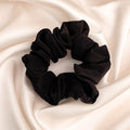 Assorted colors 100% silk scrunchies-6