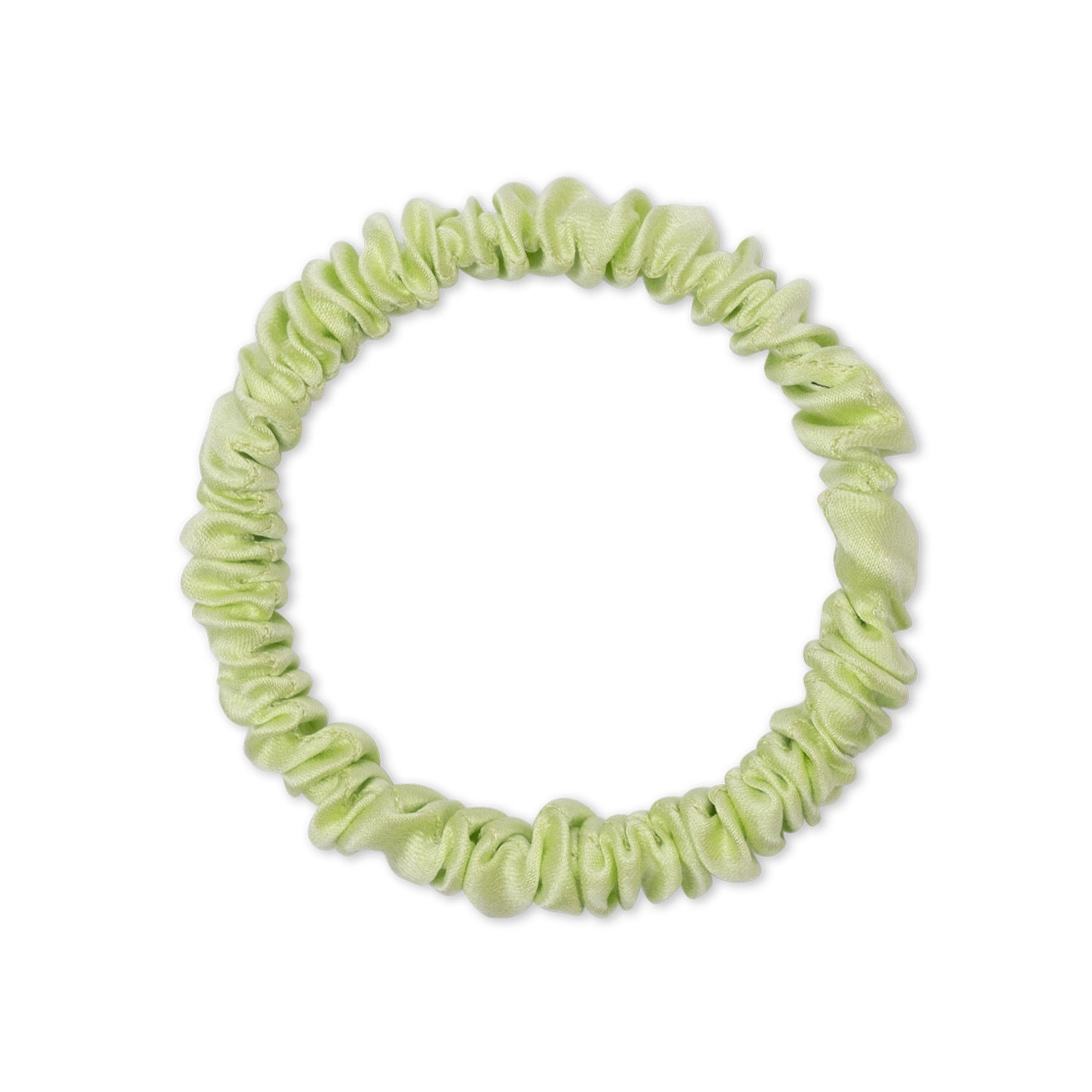 Multi - colored 100% silk scrunchies-10