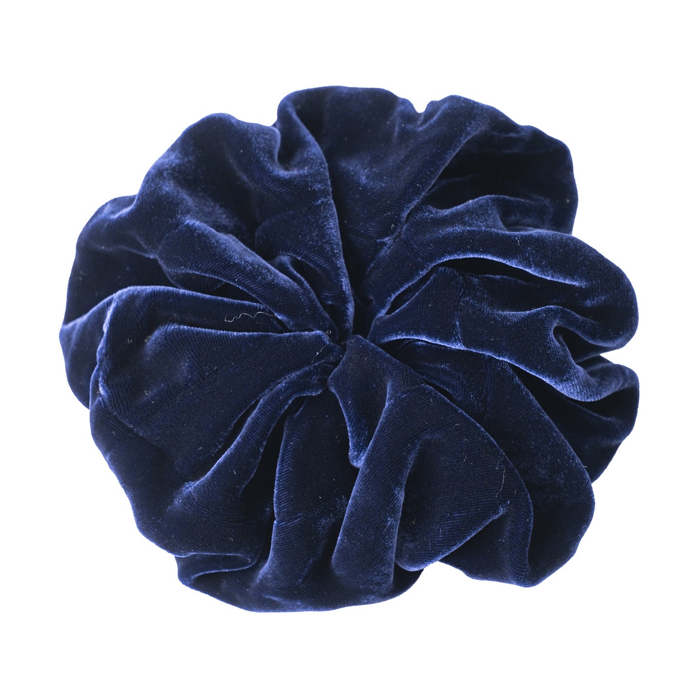 Black, Navy, and Gold 100% Silk Scrunchies-16