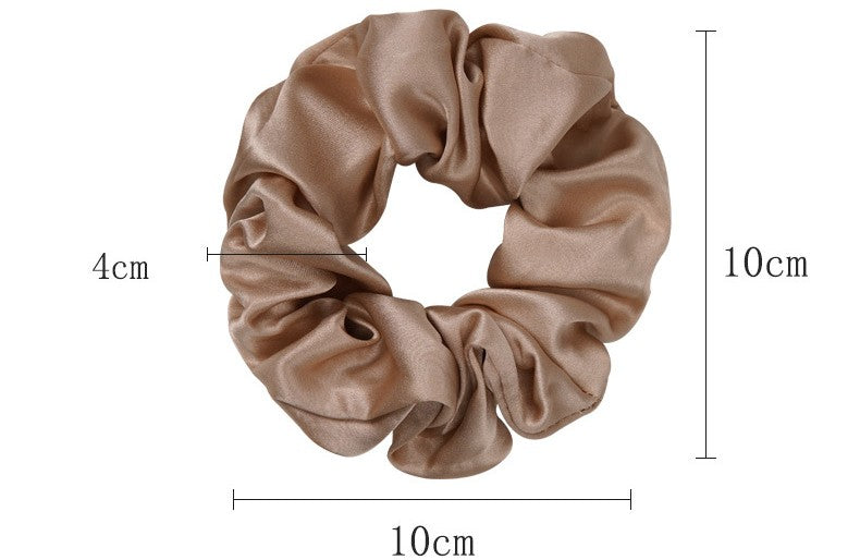 100% Silk Scrunchie - Large and Luxurious