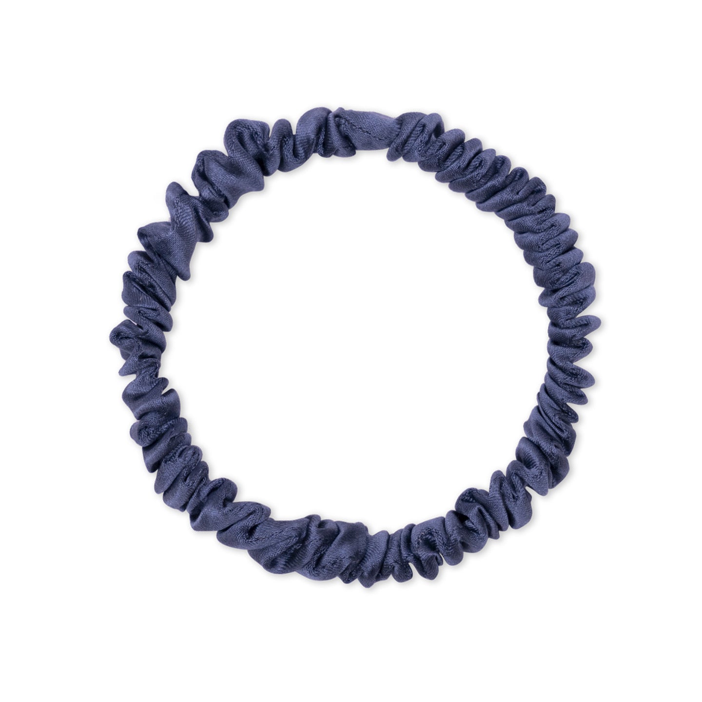 Multi - colored 100% silk scrunchies-16