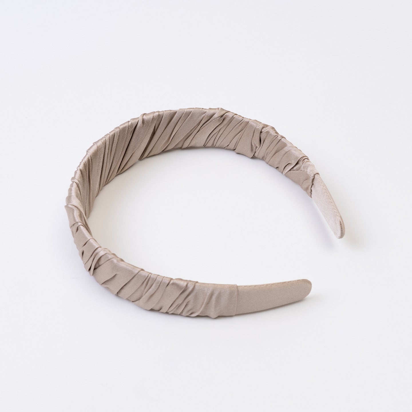 Burgundy and beige 100% silk headbands-7