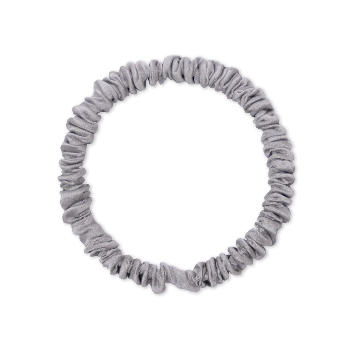 Multi - colored 100% silk scrunchies-7