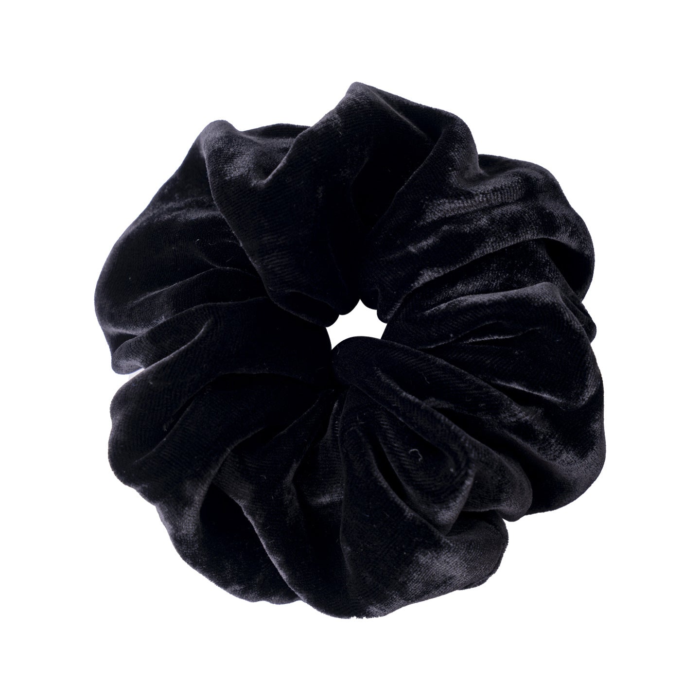 Black, Navy, and Gold 100% Silk Scrunchies-12