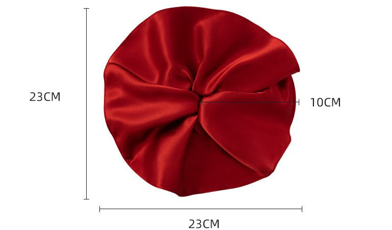 100% Silk French Style Big Scrunchies for Women