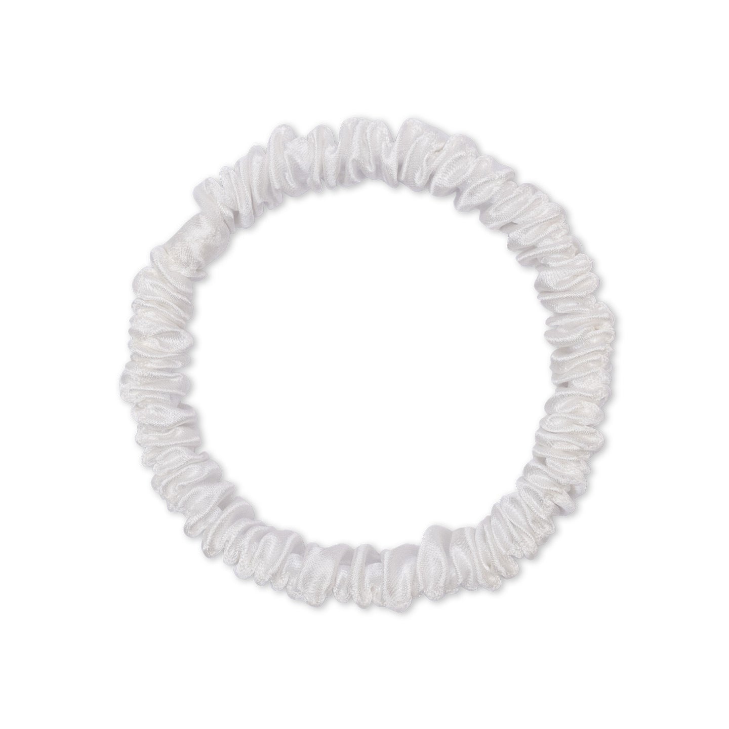 Multi - colored 100% silk scrunchies-8