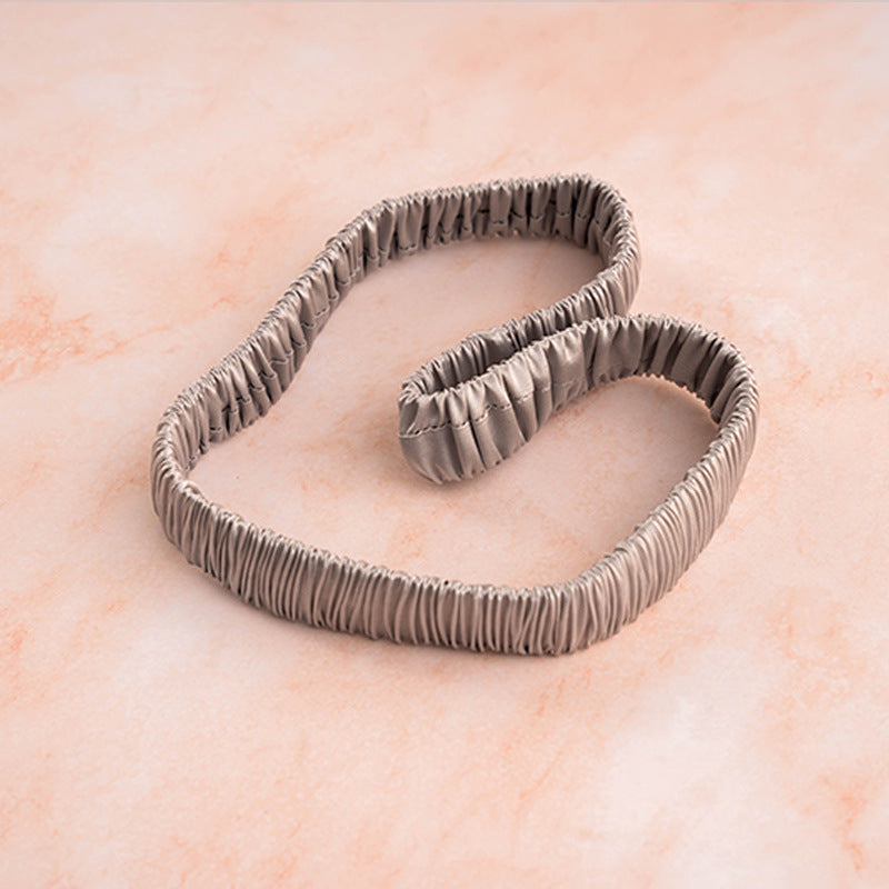 2CM Wide 100% Mulberry Silk Scrunchie – Soft Hair Tie for Face Washing