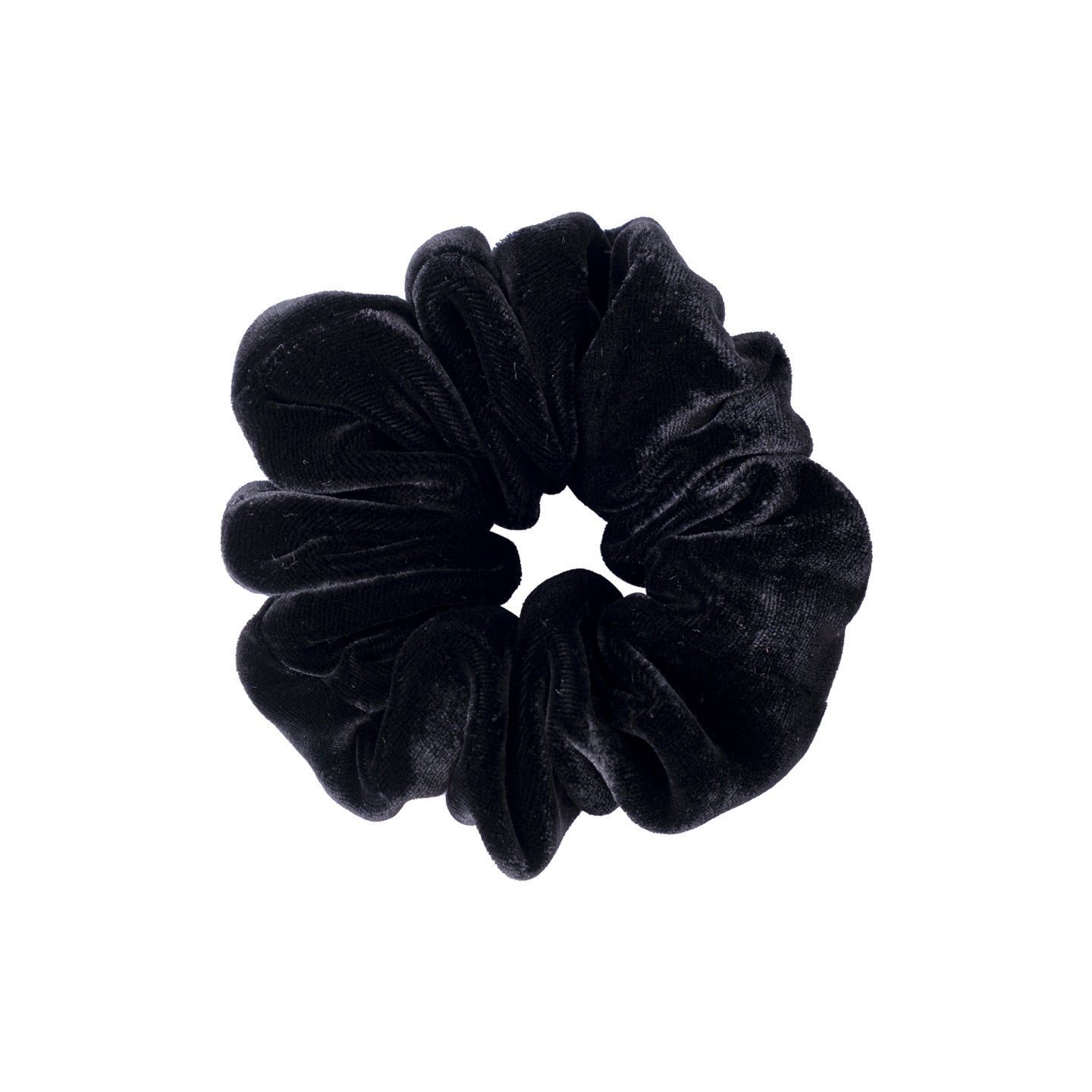 Black, Navy, and Gold 100% Silk Scrunchies-9
