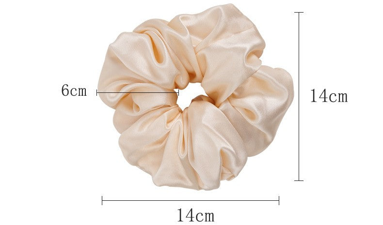 100% Silk Scrunchie: Elegant and Gentle Hair Accessory