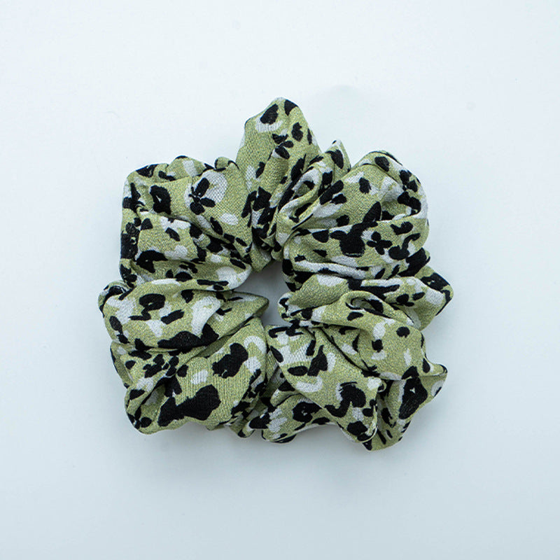 Assorted colors 100% silk scrunchies-9
