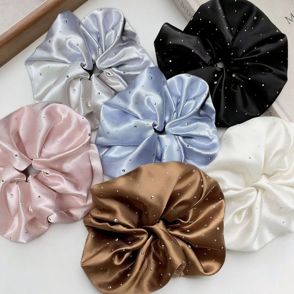 Starlight Satin Scrunchie – Spring Style - IGB023